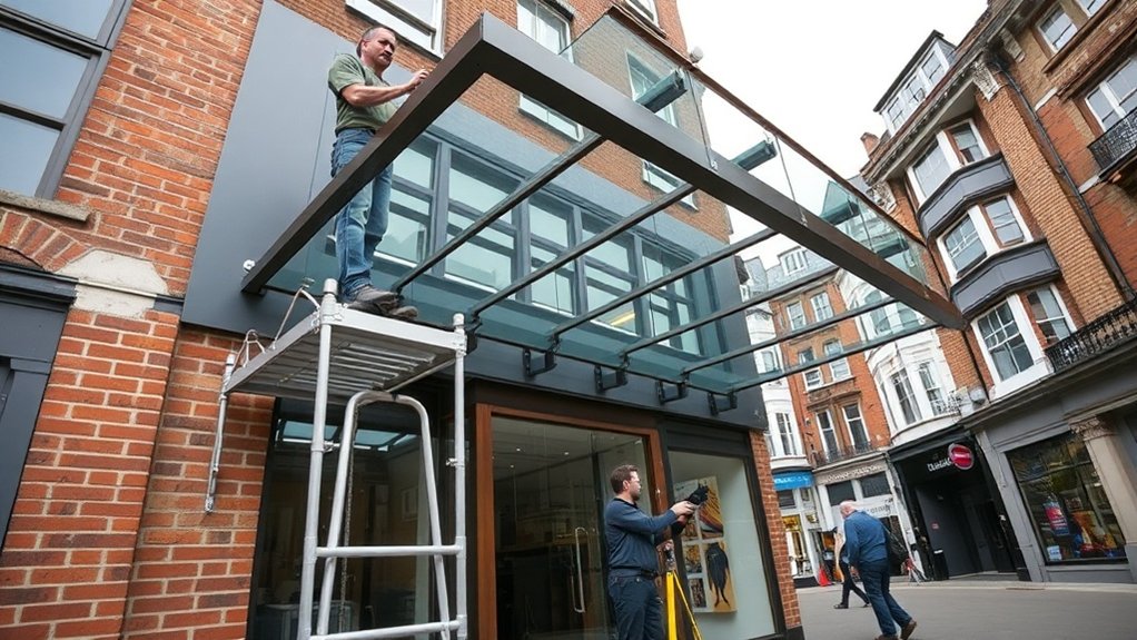 Shopfront Canopy Dunstable
